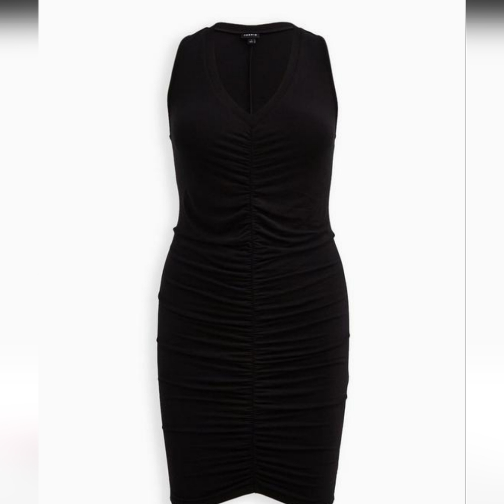 Mini Jersey Ruched Bodycon Dress - Picture 4 of 7